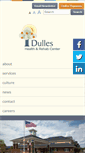 Mobile Screenshot of dulles-rehab.com